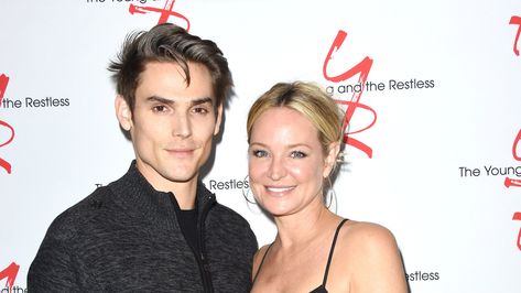 Sharon Case Opens up About Her Relationship With Mark Grossman - Soaps In Depth Mark Grossman, Adam Newman, Sharon Case, Soap Opera Stars, Tori Spelling, Beverly Hills 90210, The Young And The Restless, Star Show, Eagle Eye