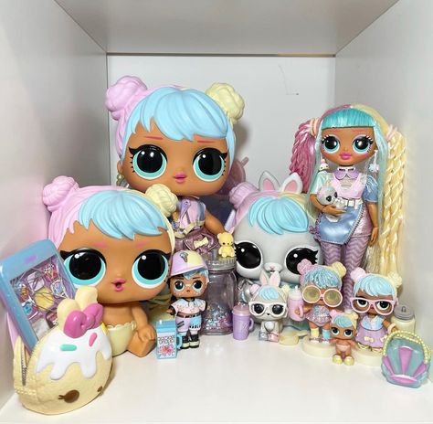 Lol Toys Dolls, Lol Stuff, Lol Dolls Aesthetic, Custom Lol Dolls, Lol Toys, Omg Lol Dolls, Lol Dolls Unicorn, Lol Surprise Omg Dolls, Hello Kitty Mcdonalds Toys