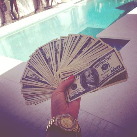 Swimming, Pool, Fan, Money