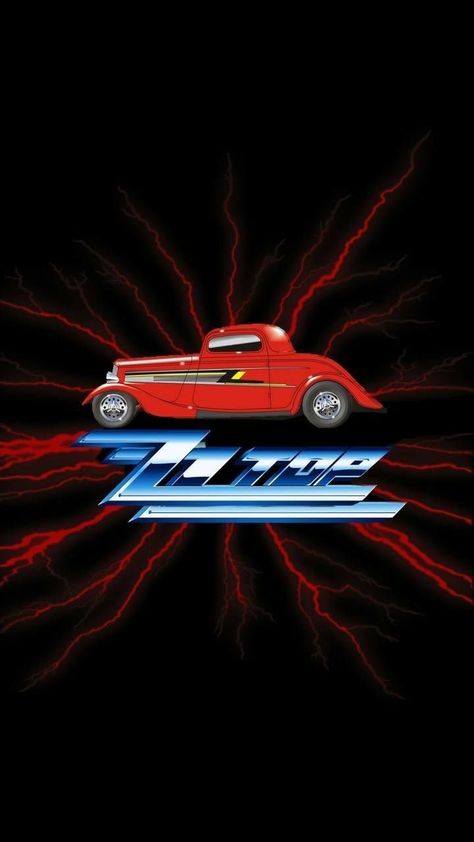 Freddy Krueger Art, Rock Band Logos, Rock Poster Art, Rock N Roll Art, Rock Band Posters, Heavy Metal Art, Cool Car Drawings, Automotive Artwork, Zz Top