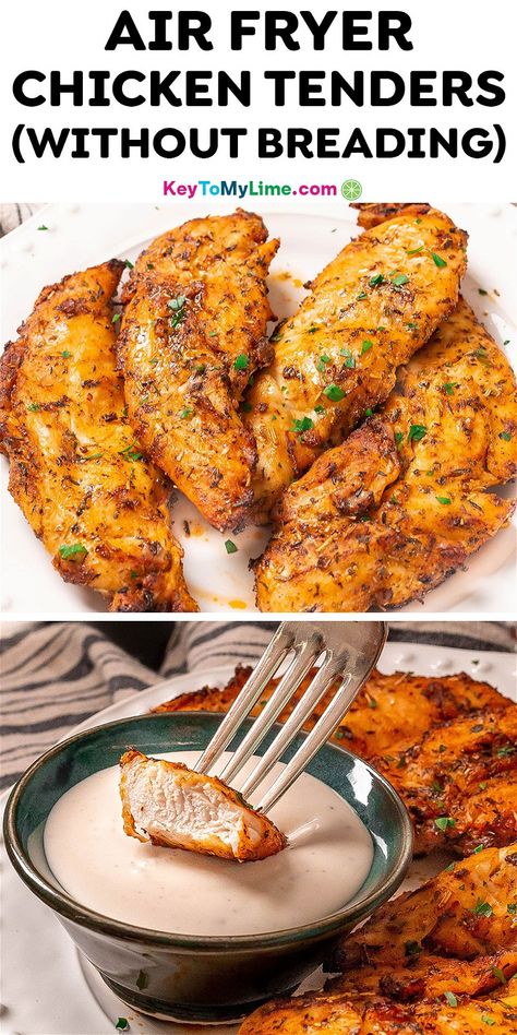 Tenderloins Chicken Recipes, Air Fryer Chicken Tenders No Breading, Breast Tenderloin Recipes, Chicken Breast Tenderloin Recipes, Chicken Tenderloin Recipes Easy, Chicken Tenderloins Recipes, Air Fryer Chicken Tenderloins, Air Fried Chicken Breast, Easy Chicken Tenderloin Recipes