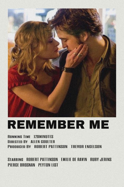 Remember Me Movie, Movie Recap, Alternative Posters, Horror Movies List, Peyton List, Pierce Brosnan, Running Time, Movie Prints, Remember Me