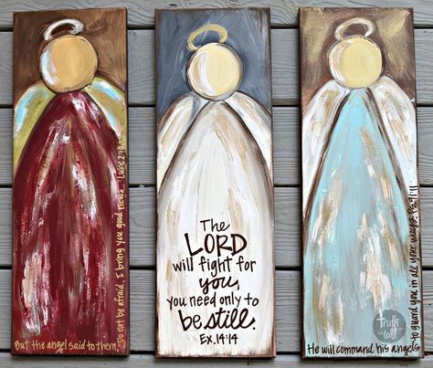 wood pallet angels | 25+ best ideas about Angel Crafts on Pinterest | Www angel ... Paintings On Wood, Art Coquillage, Christmas Paintings On Canvas, Angel Crafts, Painting Ideas On Canvas, Angel Painting, Christmas Canvas, Pallet Art, Christmas Paintings