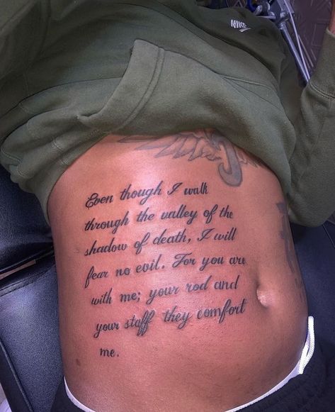 Quotes To Get Tattooed, Patient Quotes, Bible Quote Tattoos, Small Dope Tattoos, Feminine Skull Tattoos, Stomach Tattoos Women, Arm Sleeve Tattoos For Women, Script Tattoo, Word Tattoo