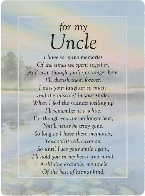 Uncle Poems, Uncle Quotes, Letter From Heaven, Happy Birthday In Heaven, In Loving Memory Quotes, Sympathy Messages, Uncle Birthday, Birthday In Heaven, Heaven Quotes