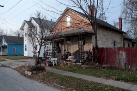 Lessons from a Back Porch in a Bad Neighborhood Trashy Neighborhood, Bad Neighborhood Aesthetic, Low Income House Exterior, Poor Neighborhood Aesthetic, Poor Neighborhood, Bad Neighborhood, Trap Star, Poor House, Low Income Housing