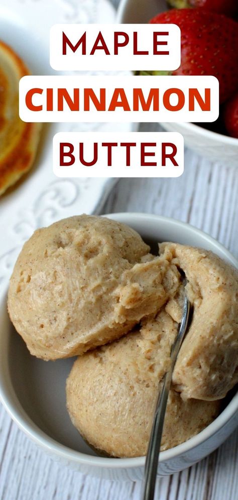 maple butter Maple Butter Recipe, Flavored Butter Recipes, Butter Recipes Homemade, Compound Butter Recipe, Maple Recipes, Maple Syrup Recipes, Maple Butter, Homemade Condiments, Sweet Butter