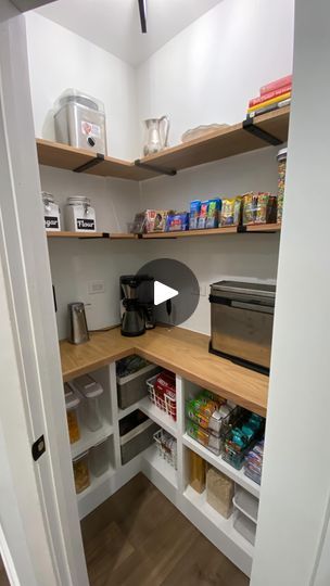 Laundry Plus Pantry, 5x5 Walk In Pantry Layout, 4x4 Pantry, Extra Counter Space, Pantry Layout, Pantry Cabinets, Boot Room, Home Building, We Are Love