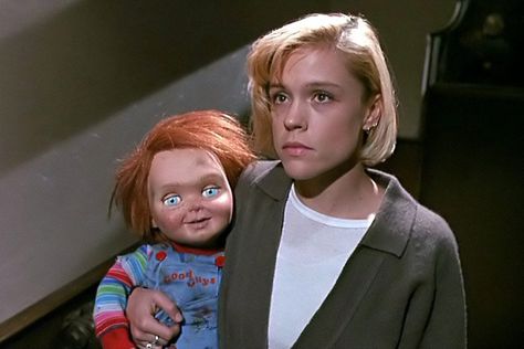 christine elise mccarthy Chucky 2021, Christine Elise, Good Guy Doll, Something Just Like This, 90s Halloween, Beverly Hills 90210, Dope Art, Halloween Pictures, 90s Kids