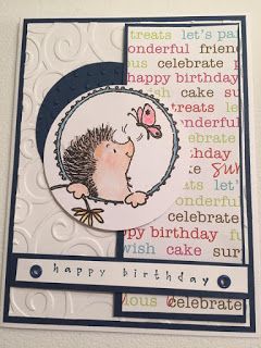 Hedgehog Cards, Happy Hedgehog, Hedgehog Birthday, Penny Black Cards, Hand Crafted Cards, Birthday Cards For Boys, Hand Stamped Cards, Bday Cards, Kids Birthday Cards