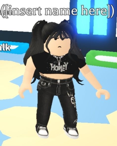 Lol Roblox Adopt Me, Emo Girl, Shandy, Adopt Me, Roblox Memes, Emo Girls, I Love It, Love It, Adoption