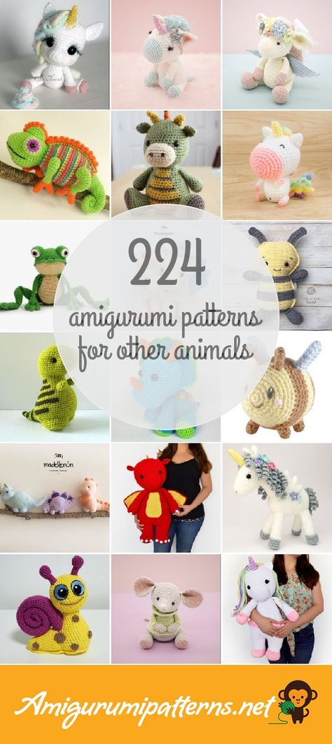 Croquet Animals, Pola Amigurumi, Sewing Stuffed Animals, Crochet Animals Free Patterns, Crochet Amigurumi Free Patterns, Crochet Amigurumi Free, Crochet Animal Patterns, Crochet Diy, Yarn Projects