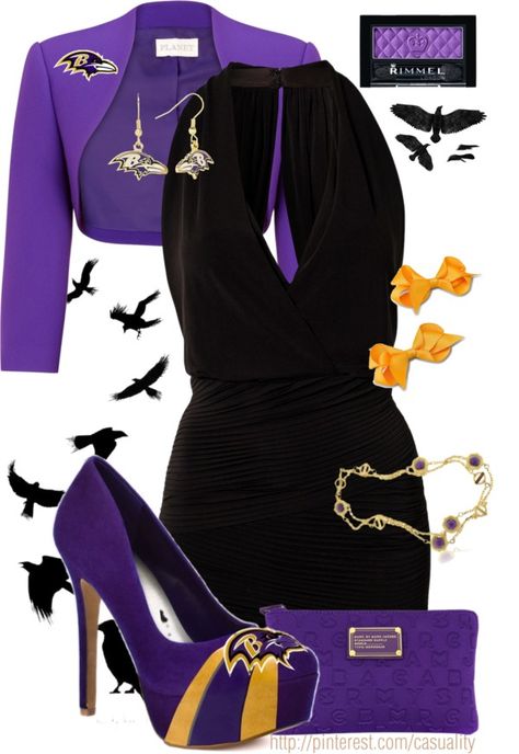 "Baltimore Ravens" by casuality ❤ liked on Polyvore Ravens Outfit, Sexi Clothes, Raven Outfits, Superbowl Champs, Ray Lewis, Ravens Fan, Ravens Football, Football Fashion, Black Clothes