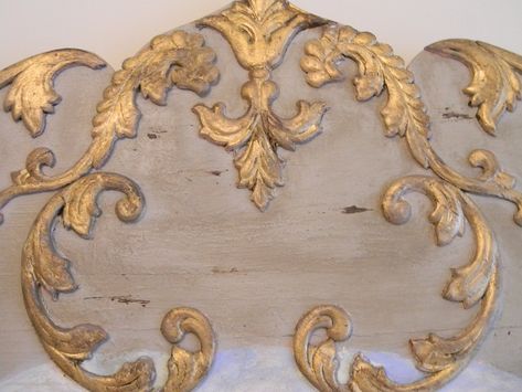 "SOLD! This timeless European Landscape Painting on wood features gold gilded carving. The base is painted in French Linen Annie Sloan Chalk Paint. Hang it above a fireplace, sideboard, bed etc. Use your imagination! The rich landscape colors will enhance any decor. You may request a LAYAWAY listing via Etsy convo. It measures 57\" W x 40\" T x 2 1/2\" D This item is no longer available! We can paint this design again. Please Convo with request. PLEASE CONTACT ME for shipping cost and additional Fireplace Sideboard, French Country Frames, Revamped Furniture, European Landscape, Wildflower Decor, Painted Night Stands, Staging Furniture, French Vintage Decor, Painted Beds