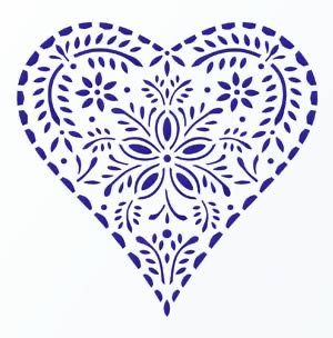 Hearts Stencil, Bird Fountain, French Embroidery, Heart Stencil, Christmas Embroidery Patterns, Wood Burning Patterns, Paper Crafts Diy Tutorials, Christmas Embroidery, Heart Art