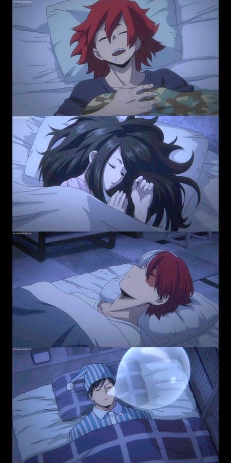 Adorable Kirishima Yaomomo Todoroki Iida Mha Todomomo Fanart, Mha Momo Yaoyorozu Fanart, Todoroki And Iida, Todoroki Screenshots, Todoroki Sleeping, Tenya X Todoroki, Kirishima X Todoroki, Mha Yaoyorozu, Todoroki And Yaoyorozu