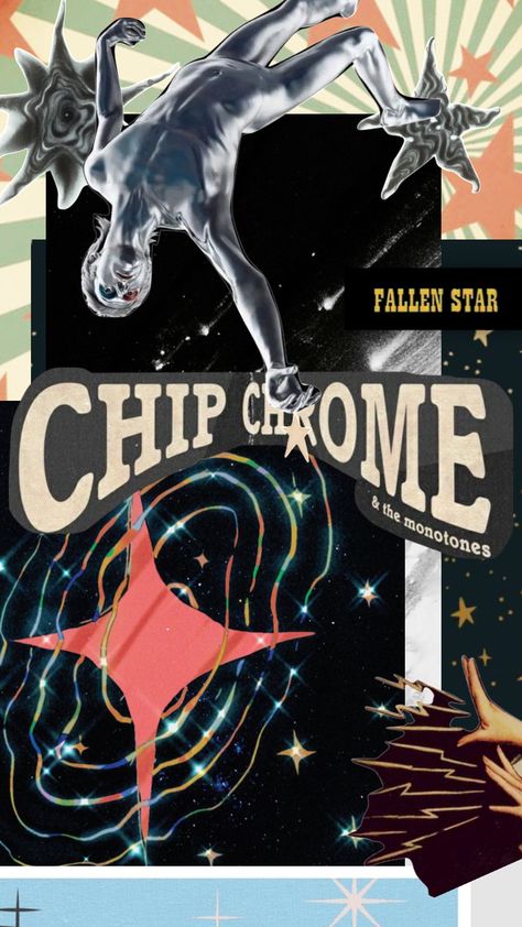 Fallen Star Aesthetic, Fallen Star The Neighbourhood, Fallen Star, Collage Moodboard, Vintage Stars, Space Aliens, Star Wallpaper, Band Posters, Fall Wallpaper