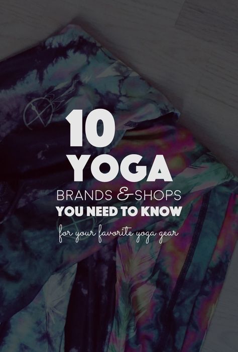 10 Yoga Brands & Shops You Need to Know. The prettiest and most comfortable yoga tights, clothes and accessories. The most popular yoga brands. Yoga Brands, Popular Clothes, Yoga Girls, Yoga Branding, Yoga Tights, Yoga Outfits, Fitness Video, Yoga Iyengar, Yoga Times