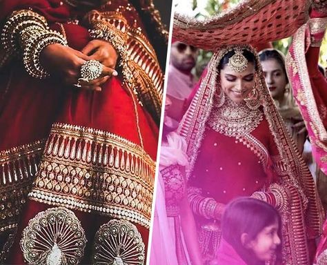 deepika wedding lehenga Deepika Wedding, Sabyasachi Wedding Lehenga, Simple Indian Suits, Womens Fashion Casual Jeans, Bridal Lehenga Designs, Indian Bridal Lehenga, Indian Saree Blouse, Weddings By Color, Ranveer Singh