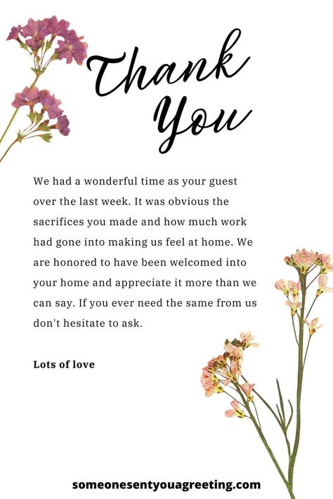 Say thank you to someone with these thank you for your hospitality message and note examples to express your gratitude for their hospitality | #thankyou #thanks #hospitality #welcome Greeting Message For Business, Hospitality Quotes Funny, Thank You Quotes For Hospitality, Thank You For Your Hospitality Quotes, Thank You For Hospitality, Thank You Notes Wording Gratitude, Thank You Verses, Thank You Note Wording, Hospitality Quotes