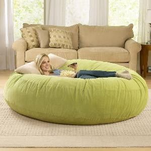 Giant Bean Bag Chair, Bean Bag Lounger, Giant Bean Bags, Casual Furniture, Bag Chair, Settee, Bed Cover, My New Room, My Dream Home