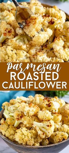 How To Roast Cauliflower, Cauliflower Side Dish, Roasted Cauliflower Recipe, Roast Cauliflower, Parmesan Roasted Cauliflower, Roasting Vegetables, Roasted Cauliflower Recipes, Crazy For Crust, Vegetable Recipe