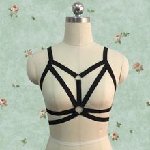 Carnival Bra, Harness Bra, Rave Bra, Skull Clothing, Body Harness, Crop Top Bra, Halter Tops, Rave Wear, Pole Dance