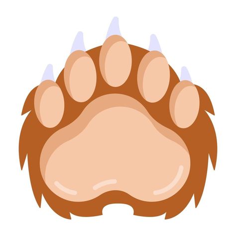 Bear Footprint, The Bear, Vector Art, Vector Free, Royalty, This Is Us, Royalty Free, For Free, Clip Art