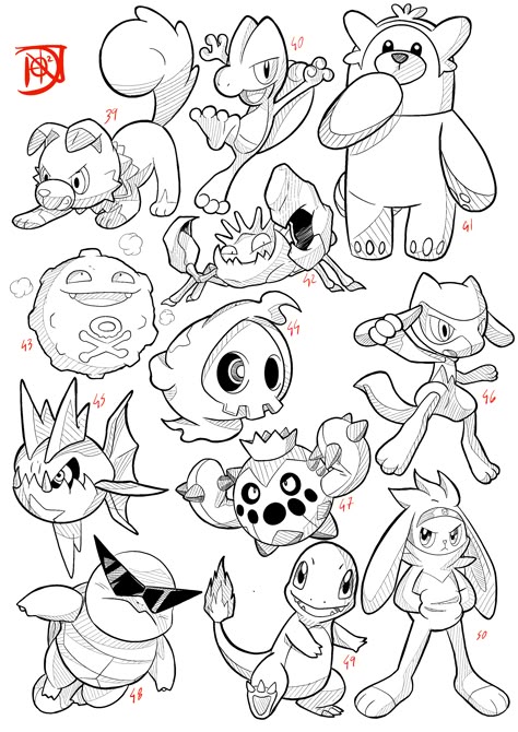 Sketch Pokemon, Practice Tattoos, Pokemon Sketch, Pokemon Tattoo, Flash Tattoo Designs, Sketch Tattoo Design, Cowgirl Art, Pokemon Coloring Pages, Pokemon Coloring