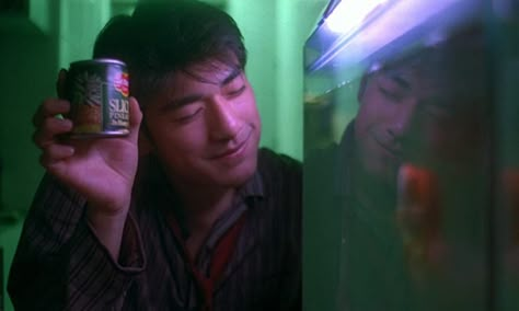 Chungking Express (1994) Hk Movie, Chungking Express, Cinema Quotes, Takeshi Kaneshiro, Music Collage, Movie Shots, Movie Director, Film Inspiration, Visual Media