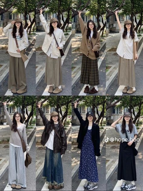 Kulot Pants Outfit Hijab, Kulot Pants Outfit, Ootd Campus, Ootd Muslim, Ootd Kondangan Hijab Styles, Japan Ootd, Kulot Pants, Beige Outfits, Hijab Clothes