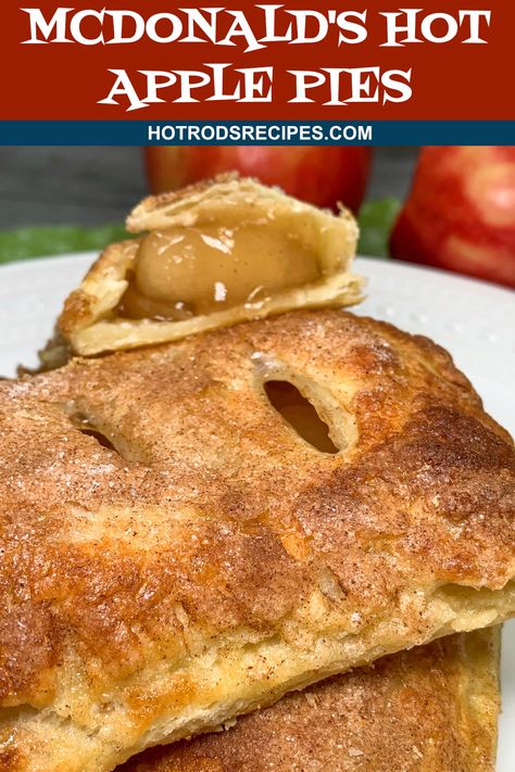 Mcdonalds Apple Pie, Apple Hand Pies, Classic Apple Pie, Mini Apple Pies, Apple Pie Recipe, Baked Apple Pie, Apple Pies, Baked Apple, Apple Pie Recipes