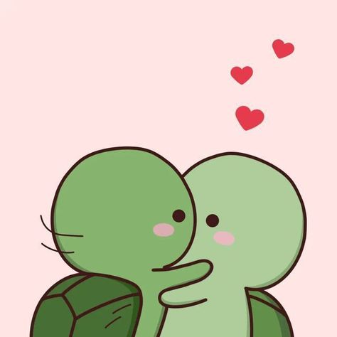 Note It Dibujos, Cute Couple Drawings Cartoon, Note It Drawings, Couple Cartoon Drawings, Couple Cute Cartoon, Cartoon Making, Cute Turtle Cartoon, Cute Turtle Drawings, Cute Cartoon Couple