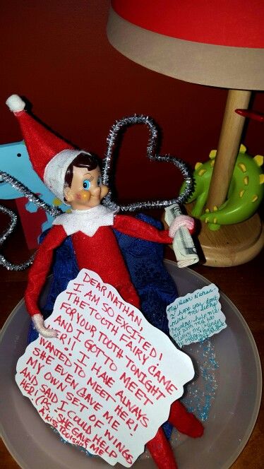 Tooth Fairy Helper Elf on the Shelf Elf And Toothfairy Ideas, Elf On The Shelf Meets Tooth Fairy, Elf On The Shelf Lost Tooth Ideas, Tooth Fairy Elf On The Shelf, Elf And Tooth Fairy Ideas, Elf Tooth Fairy Ideas, Elf On The Shelf Tooth Fairy Ideas, Tooth Fairy Ideas, Kindness Elf