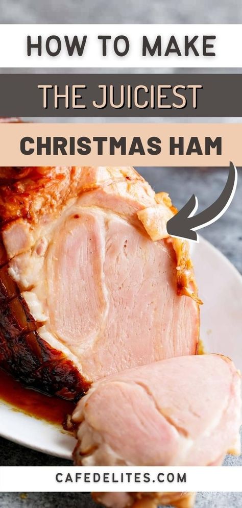 Ham Glaze Recipe Brown Sugar, Christmas Ham Glaze, Brown Sugar Ham Glaze, Sugar Ham Glaze, Mustard Ham Glaze, Mustard Glazed Ham, Juicy Ham, Honey Baked Ham Recipe, Sugar Ham