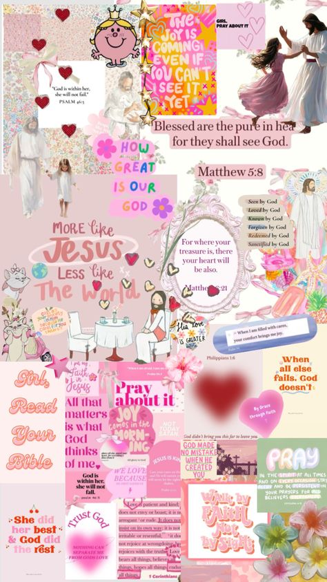 #christian#cute#preppy#pink#verses Pink Verses, Christian Verses, Preppy Pink, God Jesus, Jesus Loves, Gods Love, Psalms, Verses, Jesus