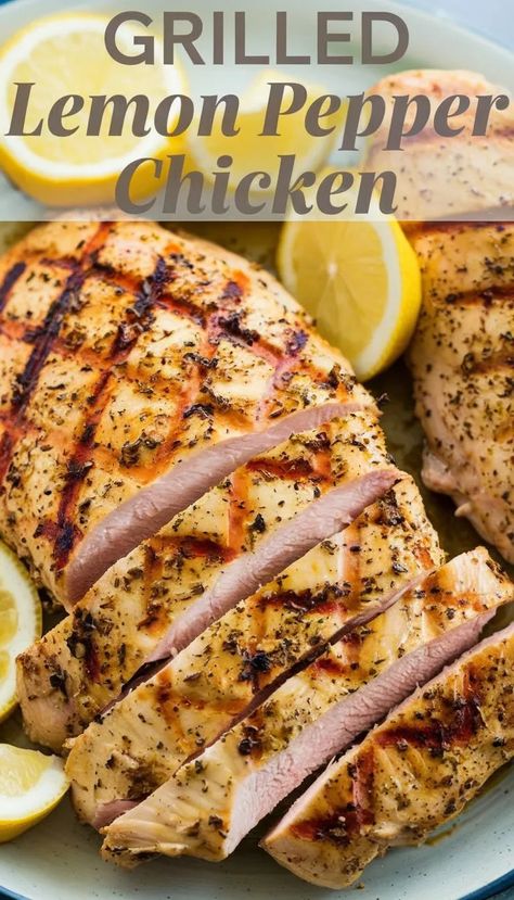 Easy Lemon Herb Chicken Marinade for Perfect Grilled Flavor Garlic Marinade For Chicken, Lemon Marinade For Chicken, Lemon Garlic Marinade, Grilled Lemon Herb Chicken, Lemon Herb Chicken Breast, Lemon Pepper Marinade, Garlic Chicken Marinade, Herb Chicken Breast, Chicken Breast Marinade