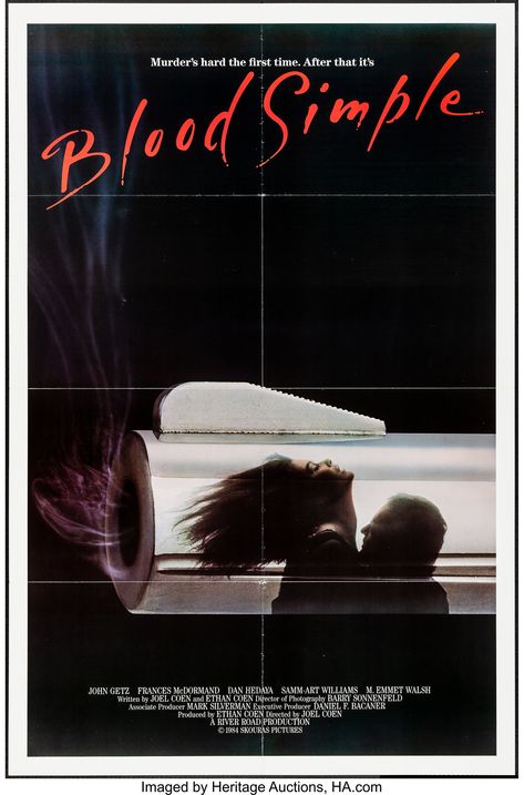 M Emmet Walsh, Blood Simple, Posters Amazon, Coen Brothers, Movie Screenshots, Iconic Movie Posters, Cinema Posters, We Movie, Alternative Movie Posters