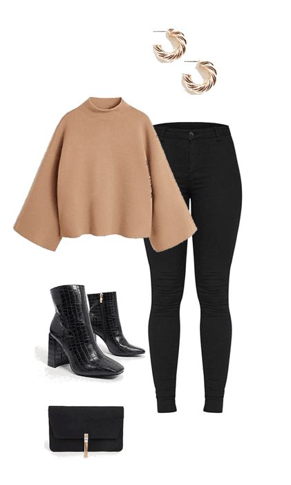 fall daywear Outfit | ShopLook Formal Outfit For Teens, Fall Outfits Polyvore, Thanksgiving Outfits Women, Drinks Outfits, Museum Outfit, Cute Thanksgiving Outfits, Thanksgiving Outfit Ideas, What To Wear Fall, Fashionable Work Outfit