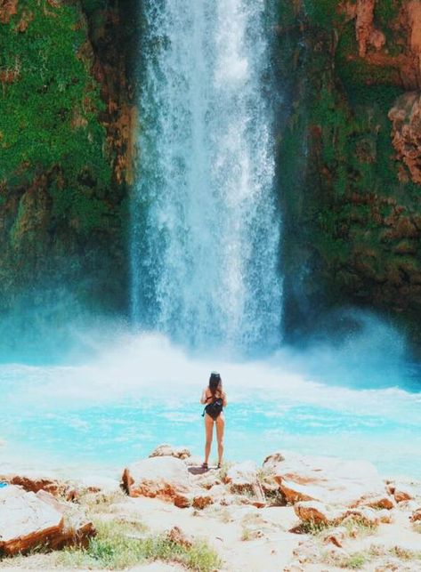 We Are Travel Girls | Female Travel Community Havasu Falls, Filtered Water Bottle, The Grand Canyon, Water Me, What To Pack, Travel Stories, Heaven On Earth, Female Travel, Blue Water