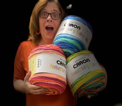 Caron Anniversary Cake Review| Yarn Unboxing| Yarn Haul Caron Anniversary Cakes Patterns, Caron Anniversary Cakes, Pooling Crochet, 100 Crochet Stitches, Yarn Cake, Night Pictures, Anniversary Cake, What To Make, Crochet Stitches