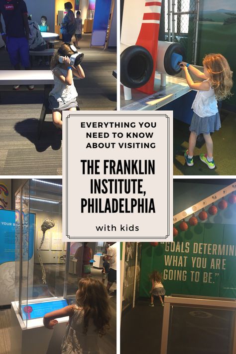 Everything you need to know about visiting the wonderful Franklin institute in Philadelphia with kids. A brilliantly educational day out for the whole family #philly #daysoutwithkids #franklininstitute Philadelphia With Kids, Philadelphia Things To Do, Places To Take Toddlers, Franklin Institute, Are We There Yet, Best Family Vacations, Mini Vacation, Fresh Prince, Summer Goals