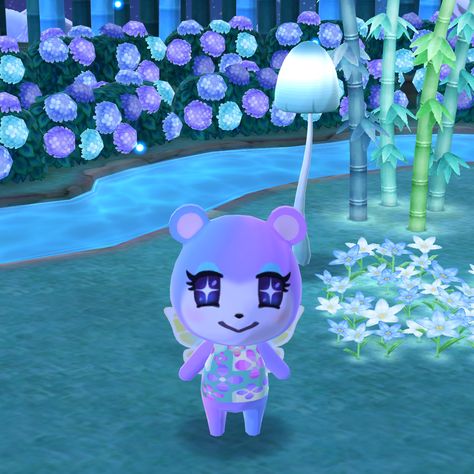 Judy Animal Crossing, Acnh Judy House, Acnh Judy Yard, Judy Acnh, Eunice Acnh, Tangy Animal Crossing Pfp, Fairy Core, Animal Games, Silly Animals