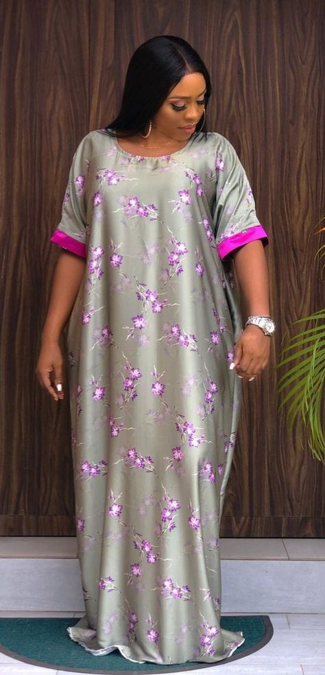 Long Boubou Gowns, Dera Dress Designs, Silk Bubu Styles Nigerian, Dera Designs, Silk Material Gown Styles In Nigeria, Bubu Gown Styles Silk, Silk Boubou Styles For Women, Adire Silk Bubu Styles For Ladies, Free Gown Styles For Pregnant Women