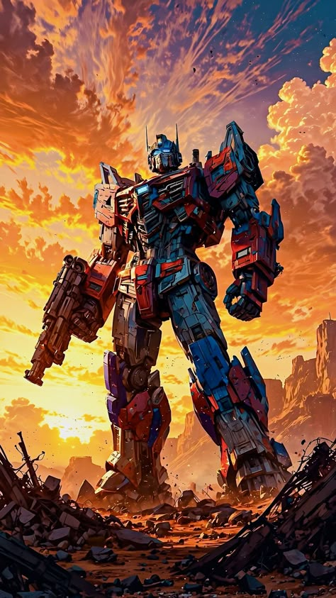 Transformers Poster, Optimus Prime Wallpaper Transformers, Optimus Prime Wallpaper, Transformers Wallpaper, Iphone Wallpaper Blur, Optimus Prime Transformers, Transformers Cybertron, Transformers Universe, Cartoon Character Tattoos