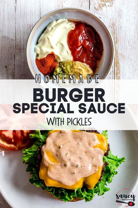 My Best Burger Sauce Recipe is a delicious, gourmet addition to any burger and makes an amazing dip for fries, veggies, and more! You will want to try this easy sauce for burgers with everything. Ready in minutes using simple ingredients! Beef Burger Sauce Recipe, Turkey Burger Sauce Recipes, Burger Recipes Sauce, Slider Sauce Recipe, Smash Burger Recipe Sauce, Hamburger Special Sauce, Best Burger Sauce Recipe, Burger Sauce Recipe Homemade, Slider Sauce