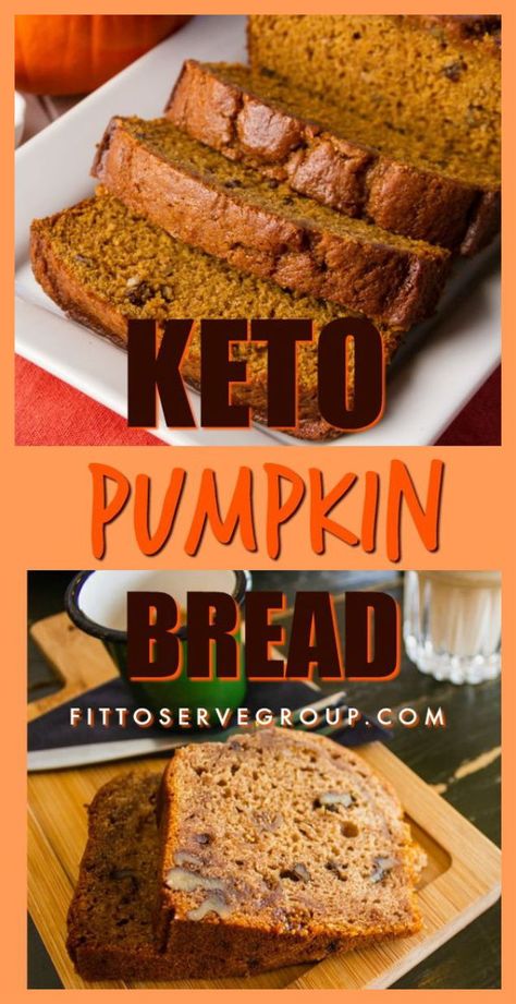 Keto Pumpkin Pound Cake, Low Carb And Sugar Meals, Keto Sweet Bread Recipes, Keto Autumn Recipes, Keto Fall Desserts, Fall Keto Recipes, Keto Baking Recipes, Low Carb Pumpkin Bread, Keto Pumpkin Recipes