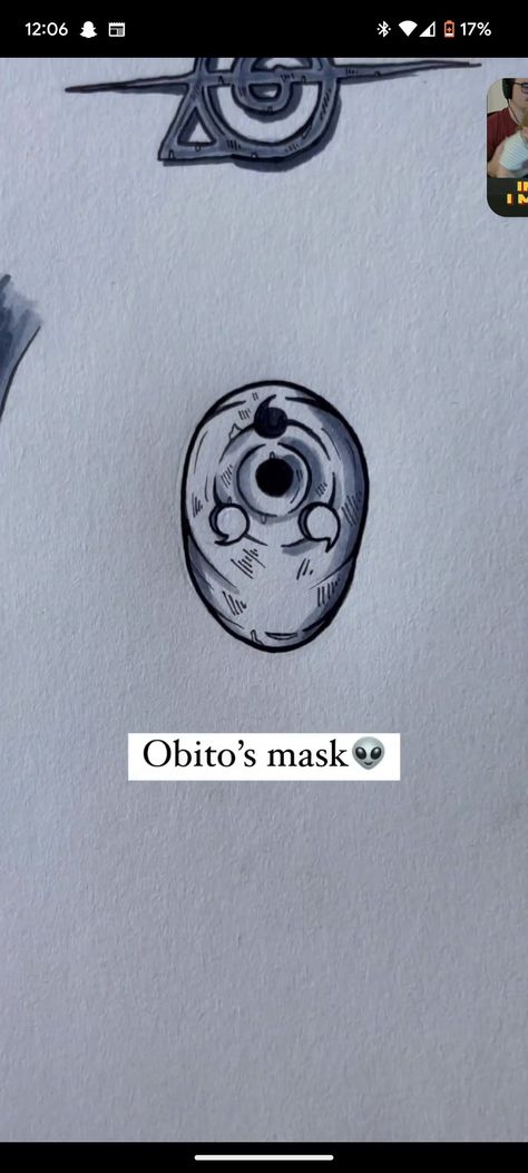 Obito Mask Tattoo, Obito Tattoo, Obito Mask, Anime Tats, Patch Work Tattoo, Tattoo Anime, Work Tattoo, Mask Tattoo, Patch Work