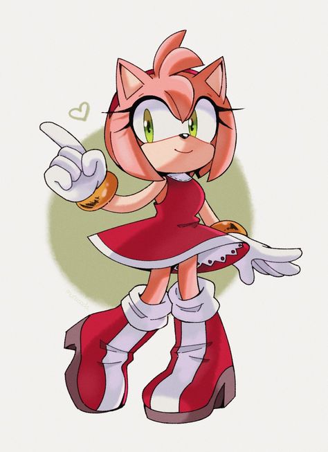 Princesas Disney Anime, Amy The Hedgehog, Fox Boy, Rusty Rose, Sonic Heroes, Sonic And Amy, Sonic Fan Characters, Sonic Franchise, Hedgehog Art