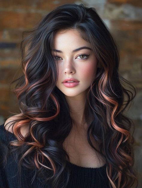 Long Hair Color Ideas, Balayage Long Hair, Soft Balayage, Graduated Bob Haircuts, Curly Pixie Haircuts, Womens Haircuts Medium, Different Hair Colors, High Fashion Looks, Different Hair